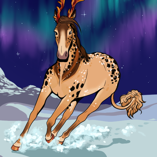 Dashing Under The Aurora