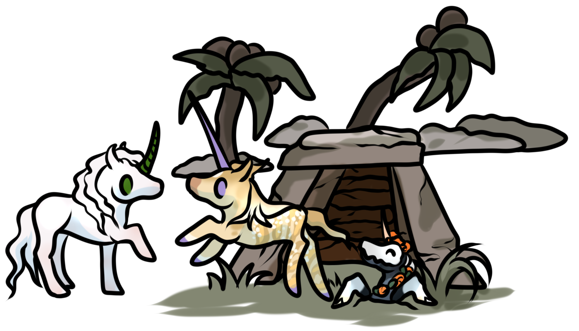 even treasure hunters get scared