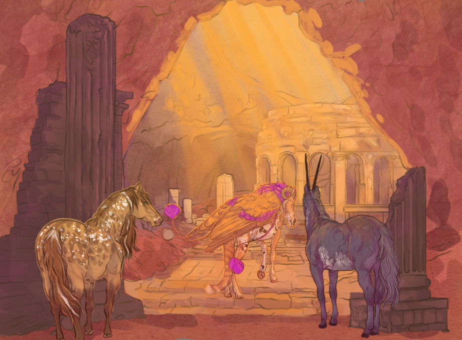 Ruins Beneath the Sun Part 2 Art