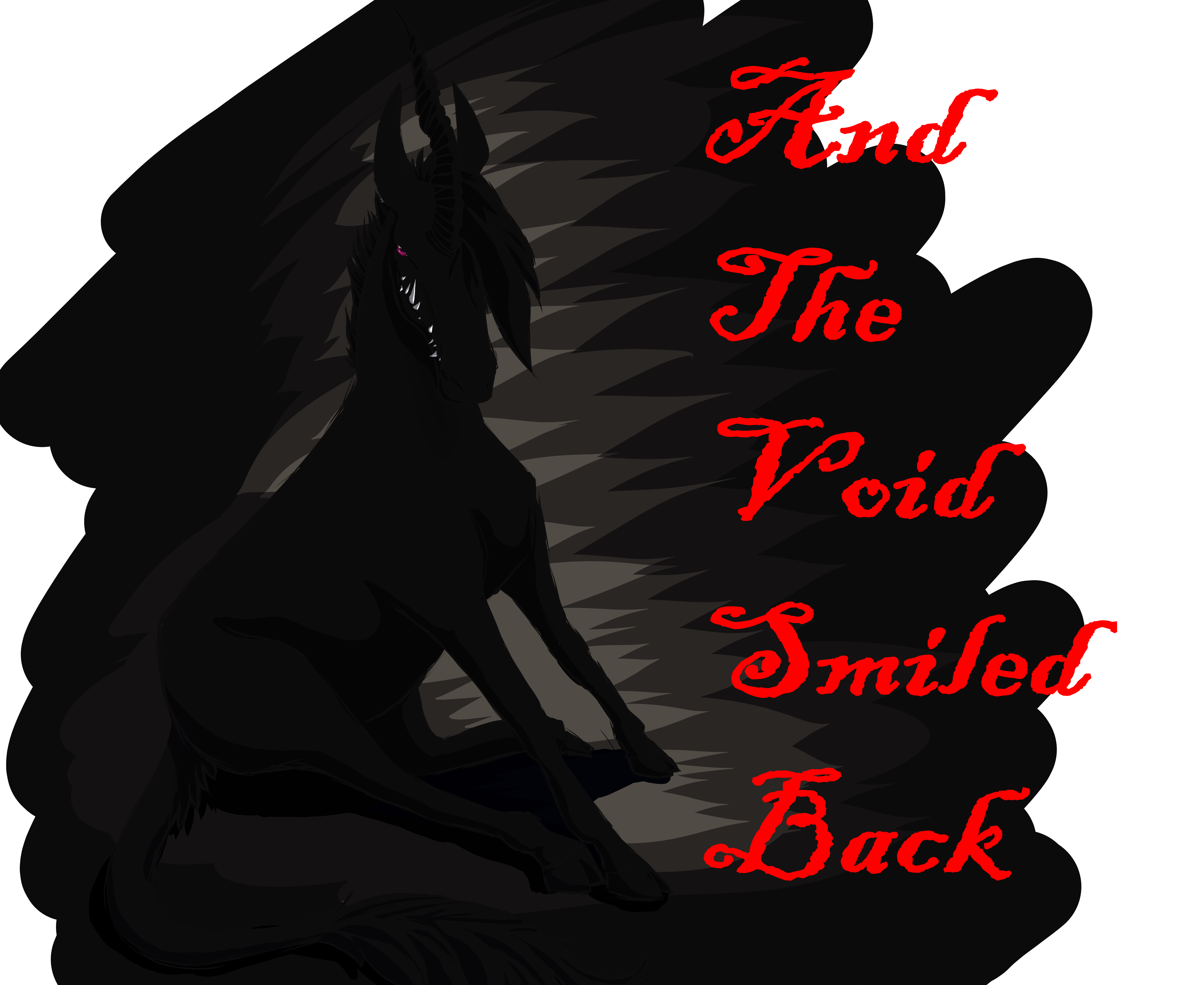 The void smiled back