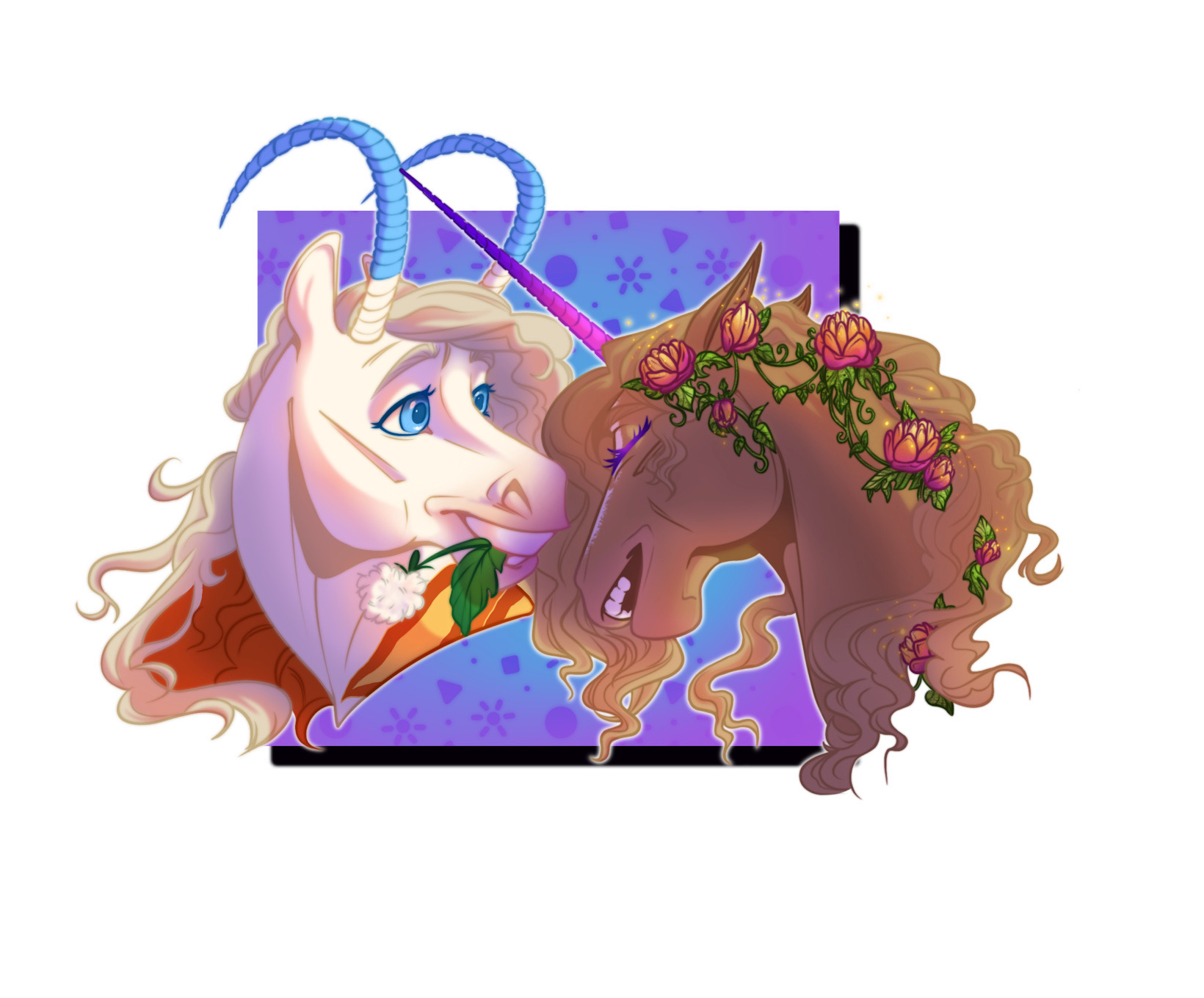 I brought you a flower!