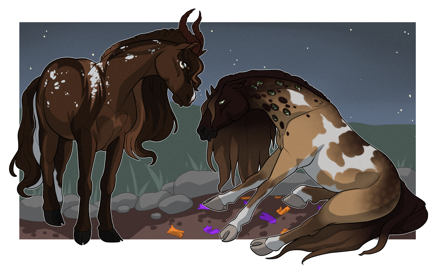 Candies gone, big sad