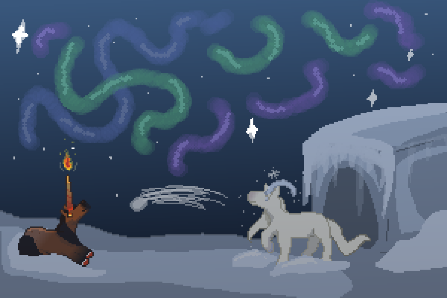 Auroras make a great distraction