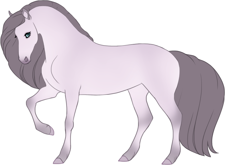 Light blue buckskin champagne with minimal black points