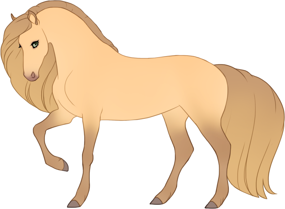 Light buckskin pearl