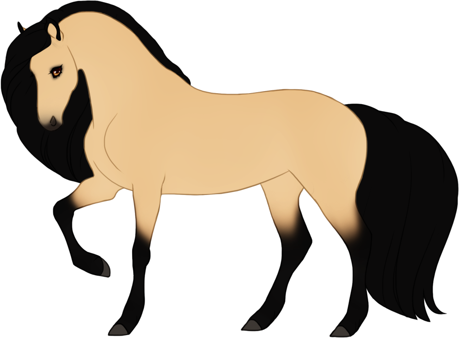 Buttermilk buckskin