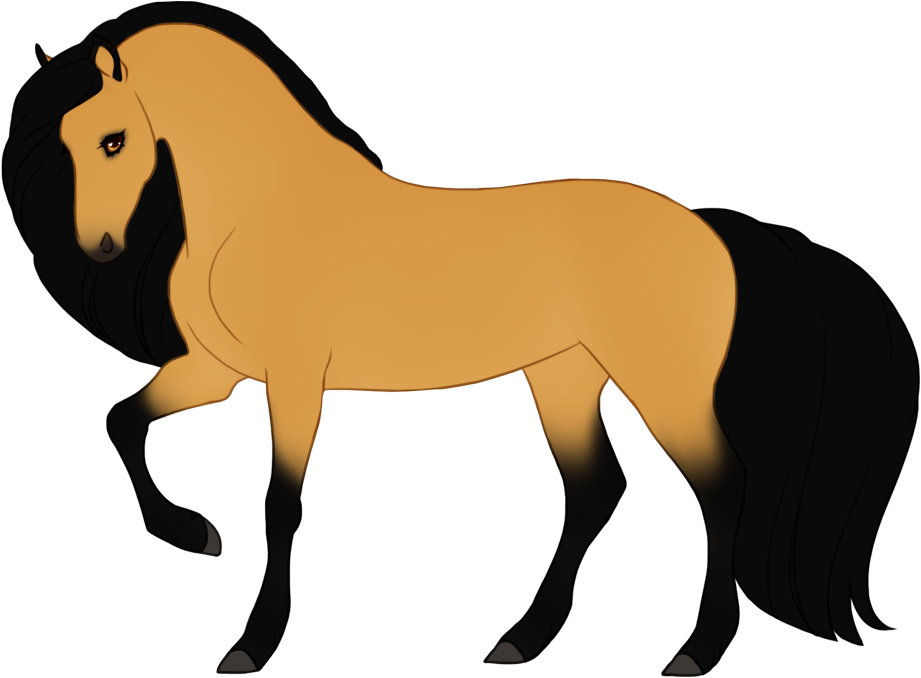 Golden buckskin