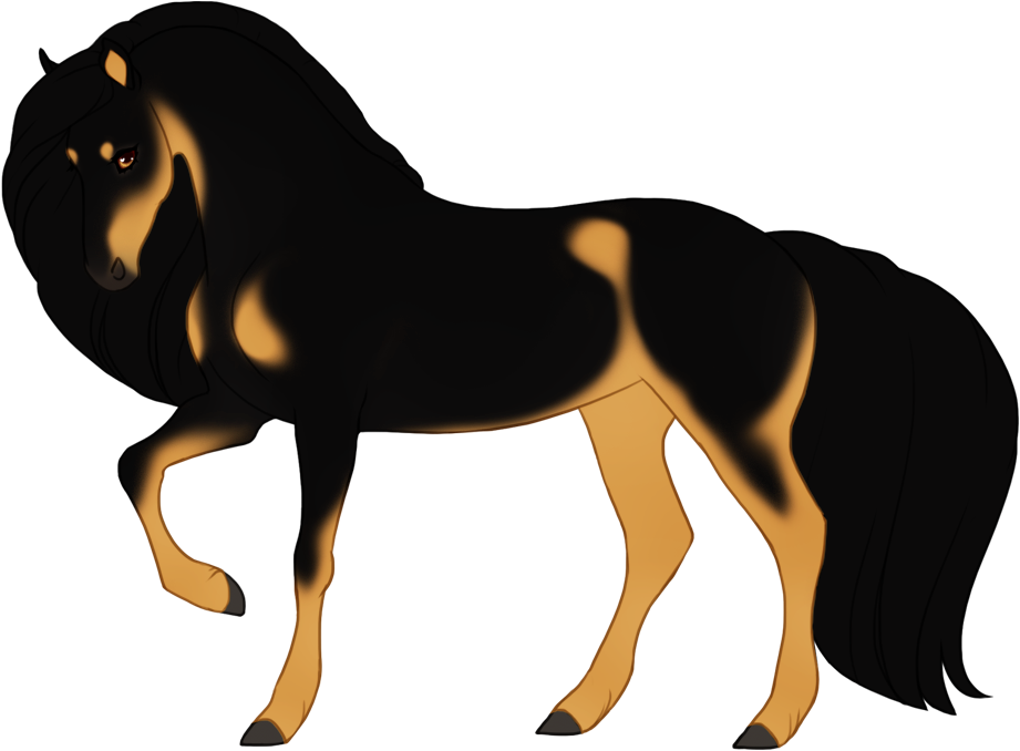 Tanpoint buckskin with accents