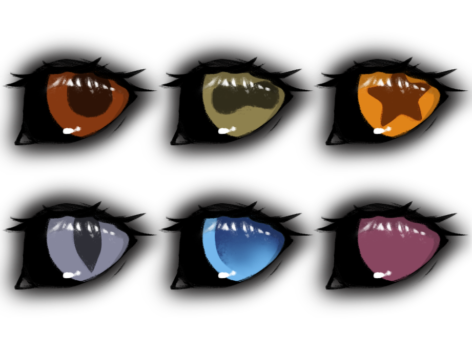 Black sclera