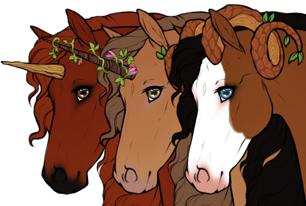 Flora can optionally affect horns and hooves