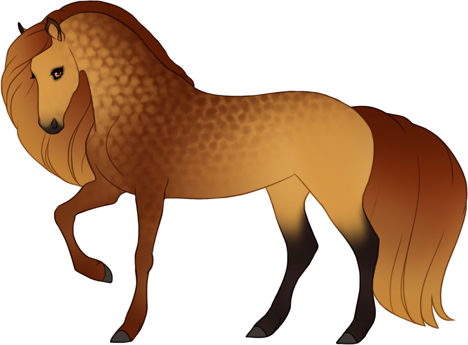 Bronze with dapples on buckskin