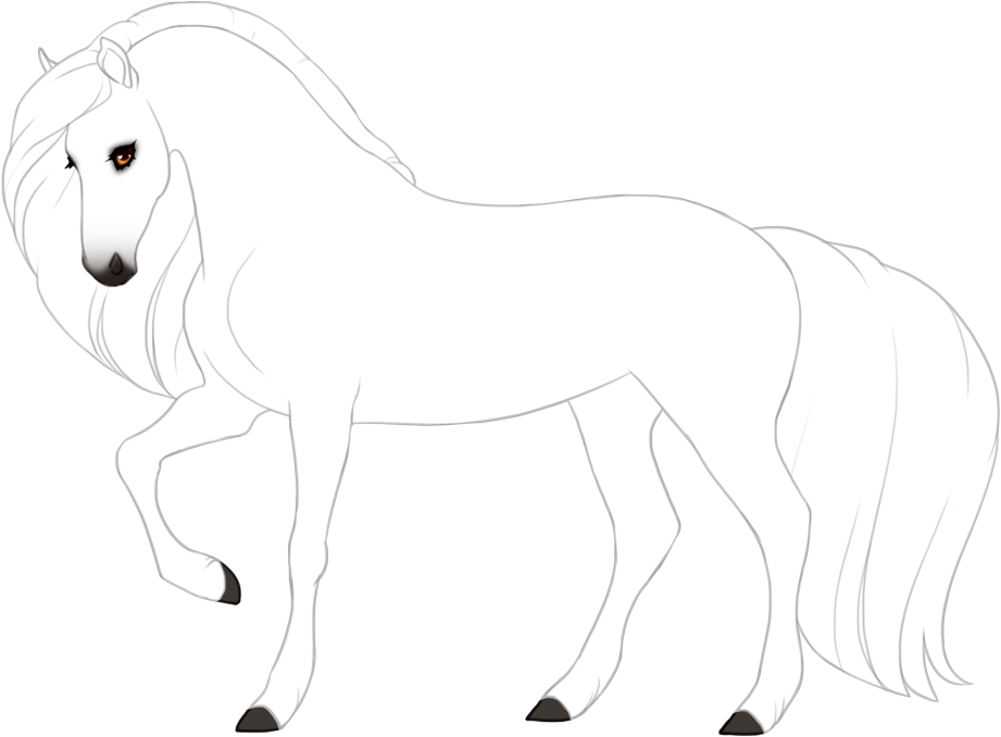 Fully greyed out chestnut