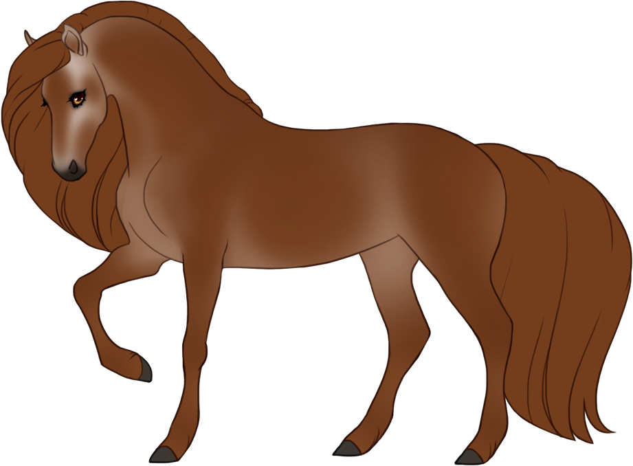 Minimally grey on chestnut