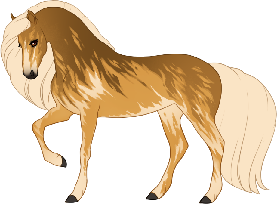 Rugged shroud on palomino