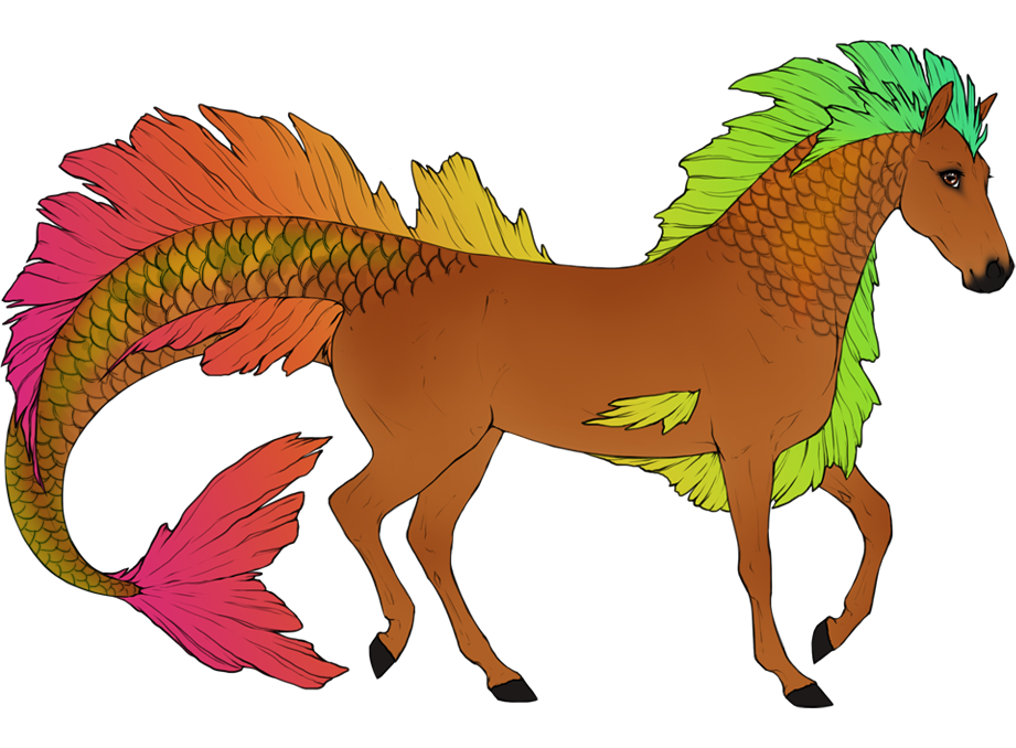 Marean bloodline with aquaris fins and scales