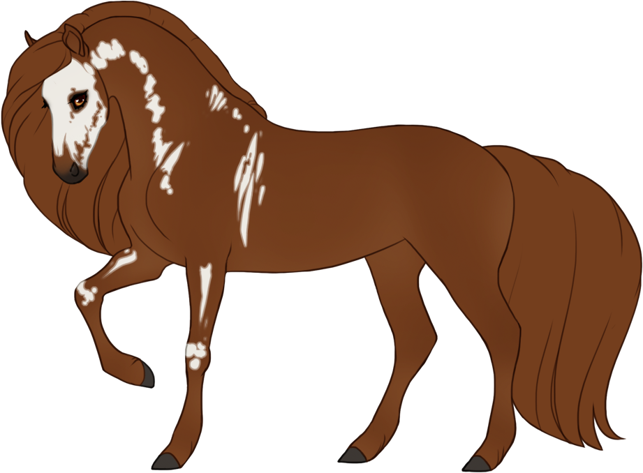 Lich imitating natural white markings