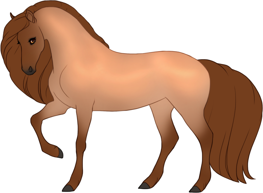 Opulent roan in a rosy gold tone