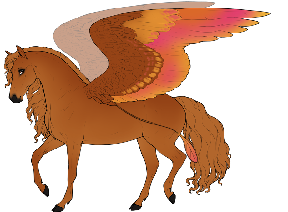 Plumage can add decorative/trailing feathers and alter the color of seraph wing feathers