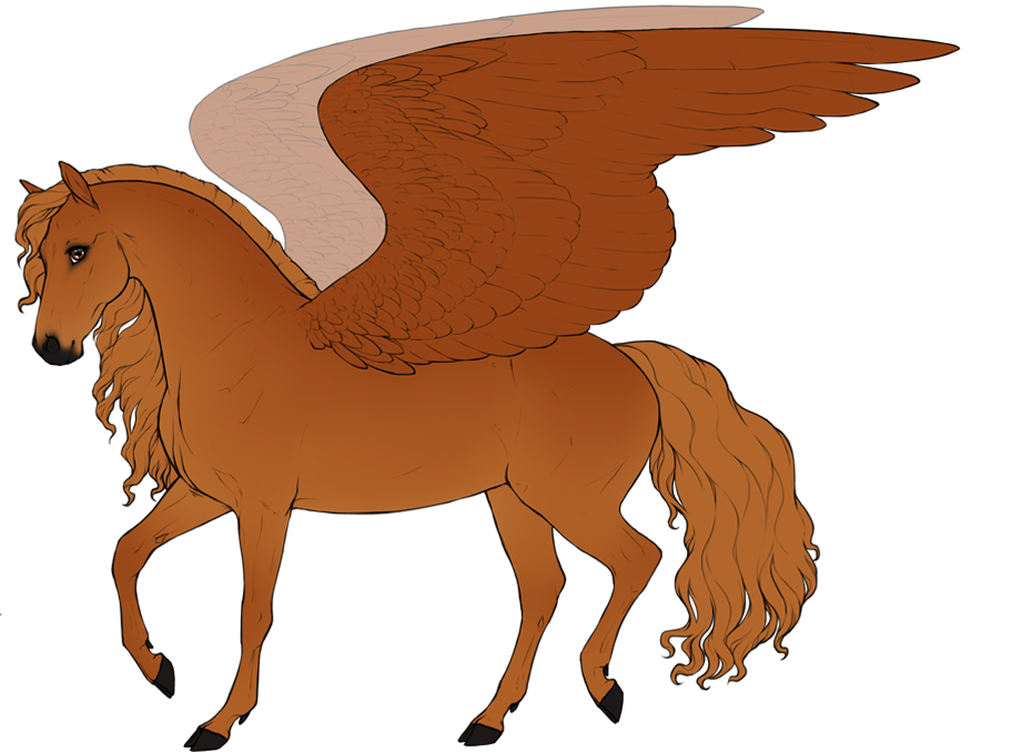 Feathered seraph wings