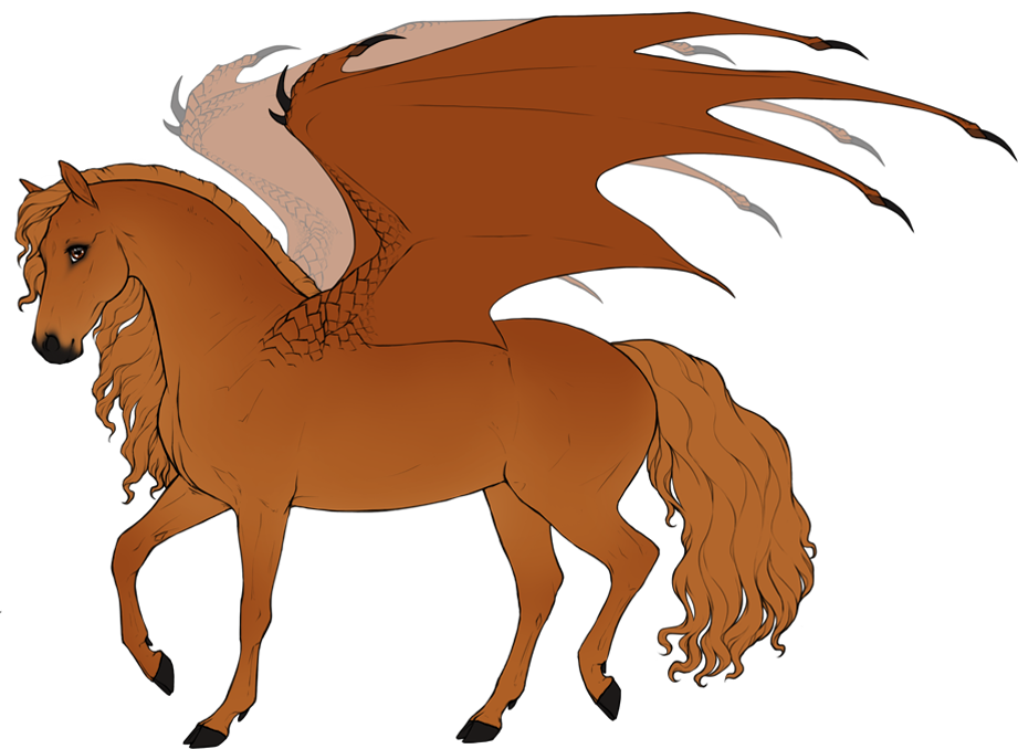 Scaled seraph wings with serpent mutation