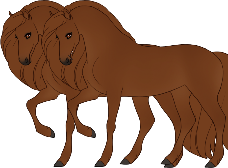 Can cause elongated mouth with or without teeth/fangs sticking out.