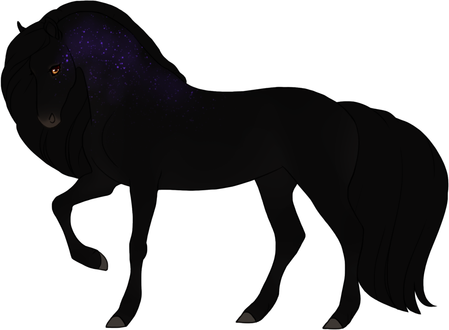 Shadow glimmer, not affecting mane