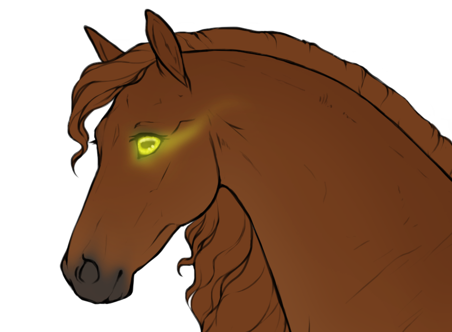Chestnut with oracle (elemental nature eyes)