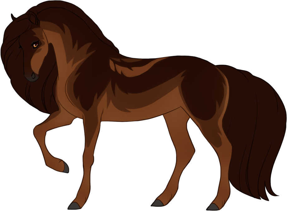 Chestnut shroud affecting mane/tail