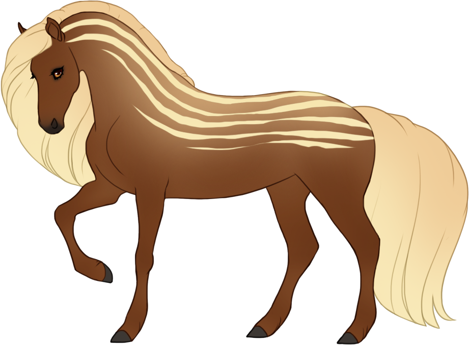 Flaxen striation