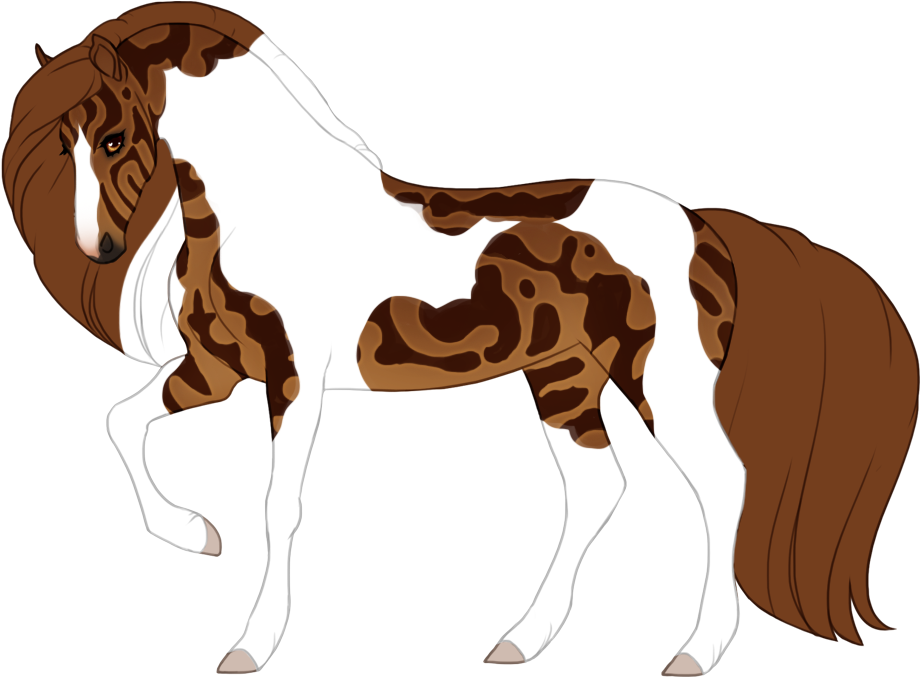 Always goes below white patterns