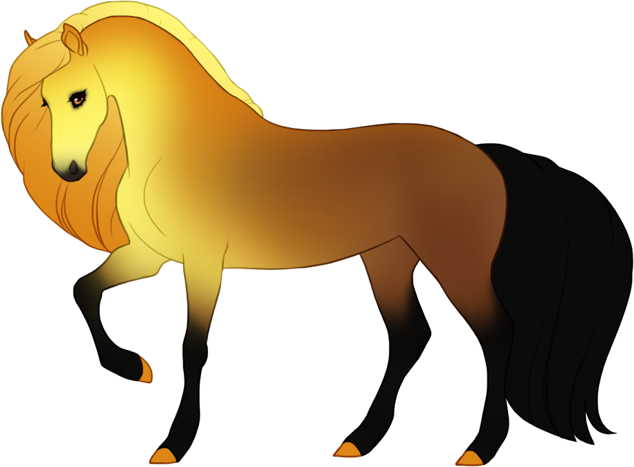 Partial ember shimmer gradient