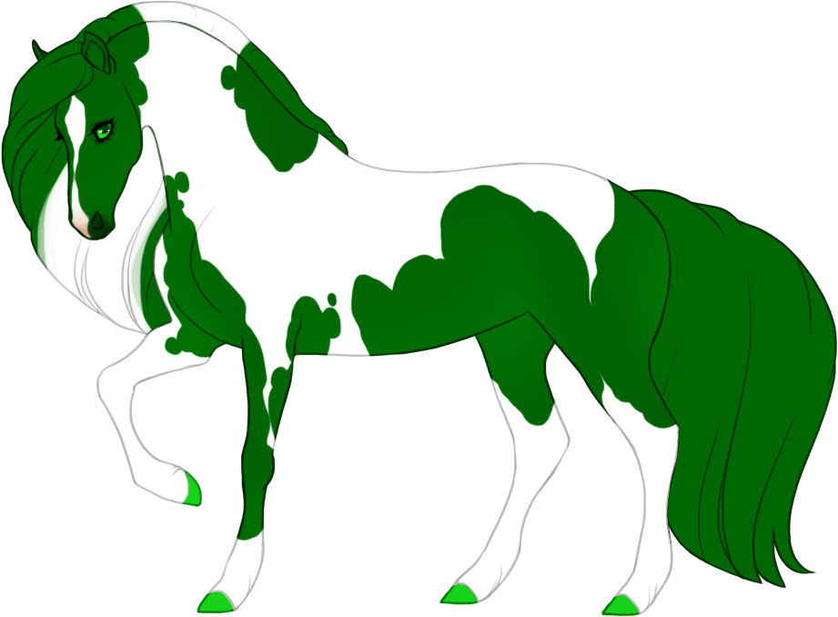 Jade affecting the coat, eye and hooves