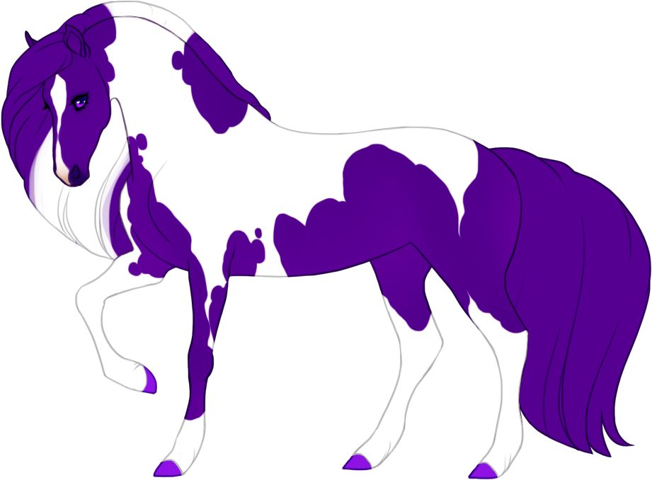 Orchid affecting the coat, eye and hooves