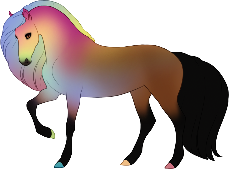 Partial prismatic shimmer gradient
