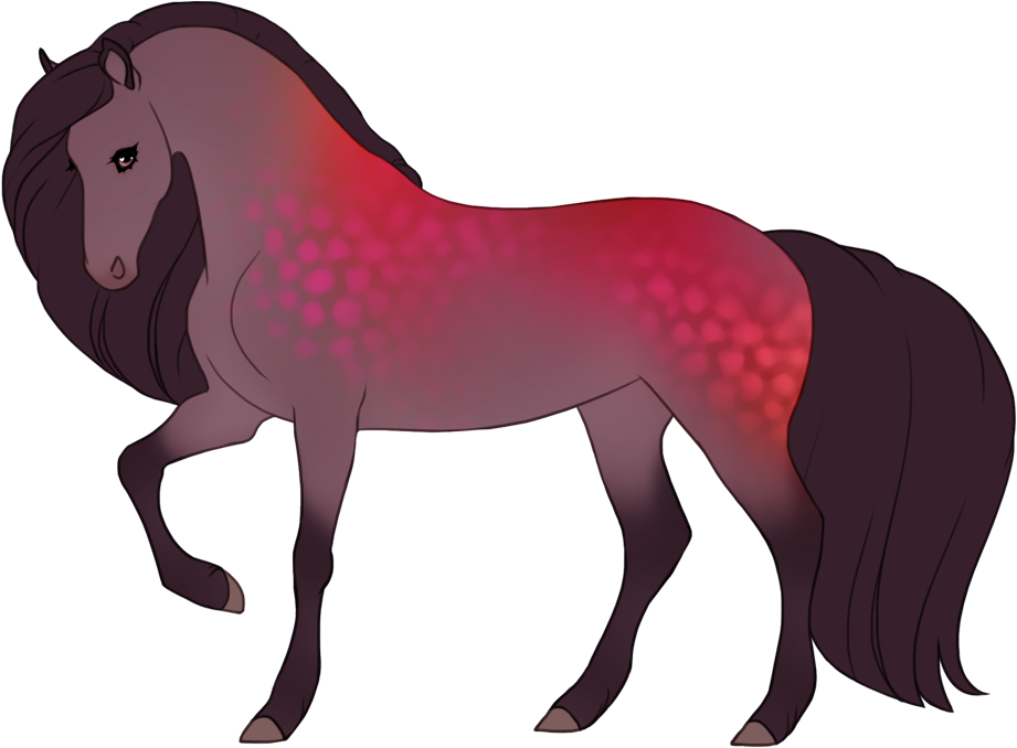 Ruby dapples