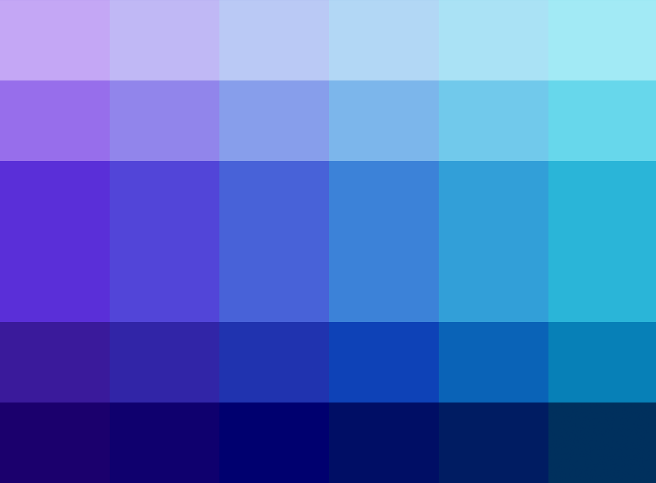 Sapphire shimmer