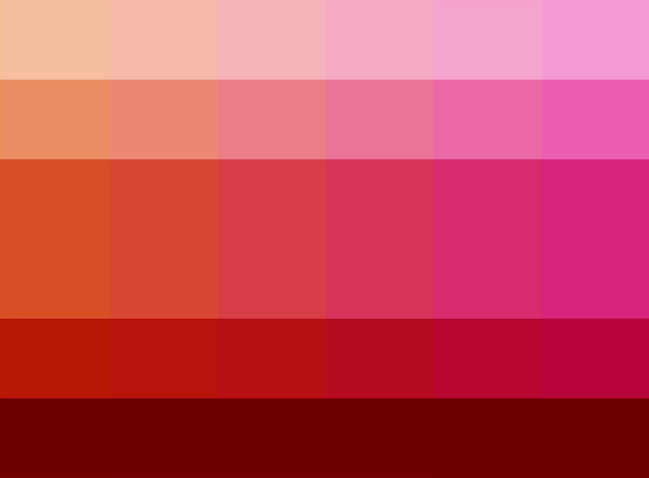 Ruby palette