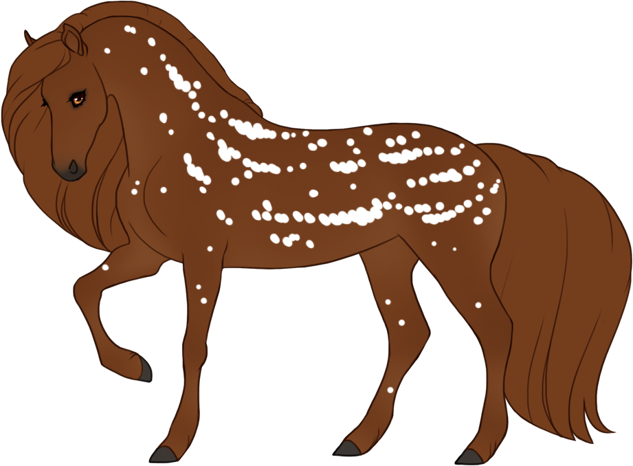 Mottled tapir/fallow stripes