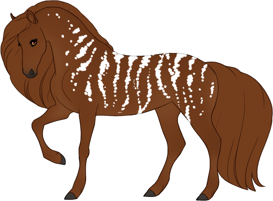 Mottled tiger stripes