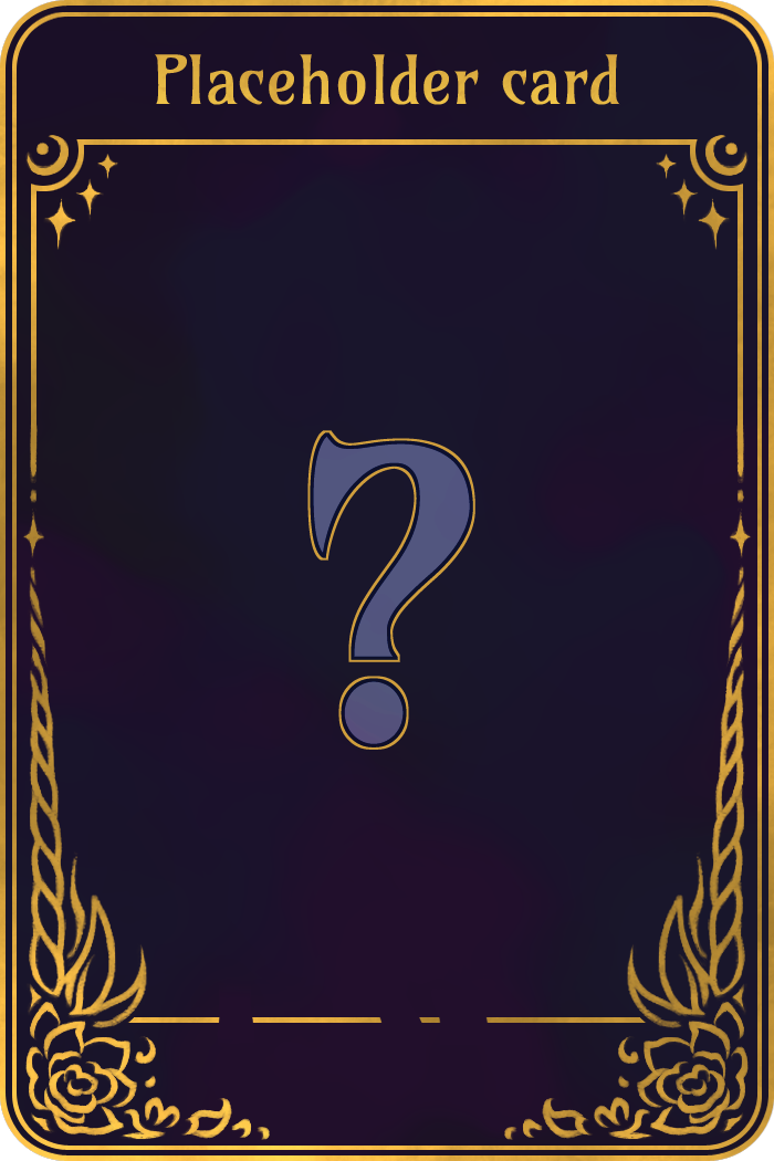 placeholder card